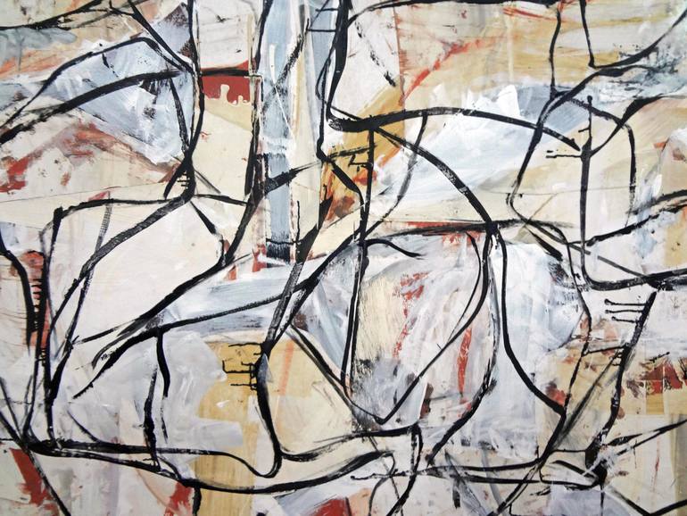 Original Abstract Expressionism Abstract Painting by Matthew Dibble