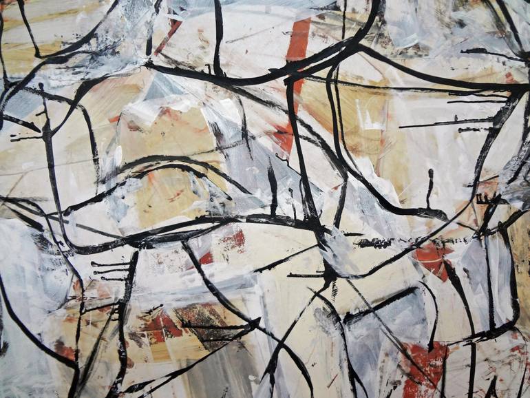 Original Abstract Expressionism Abstract Painting by Matthew Dibble