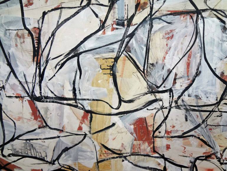 Original Abstract Expressionism Abstract Painting by Matthew Dibble