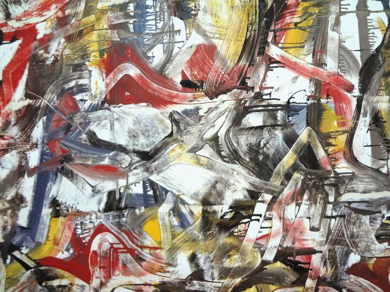 Original Abstract Expressionism Abstract Painting by Matthew Dibble