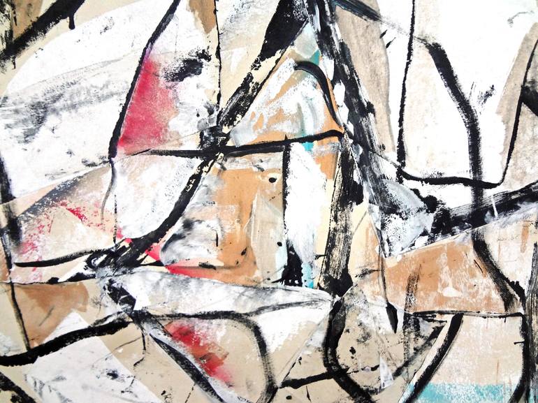 Original Abstract Expressionism Abstract Painting by Matthew Dibble