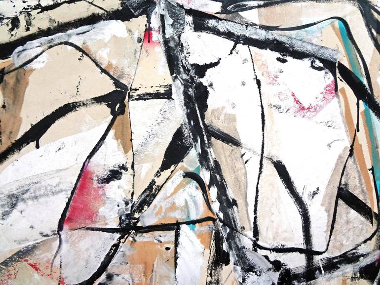 Original Abstract Expressionism Abstract Painting by Matthew Dibble