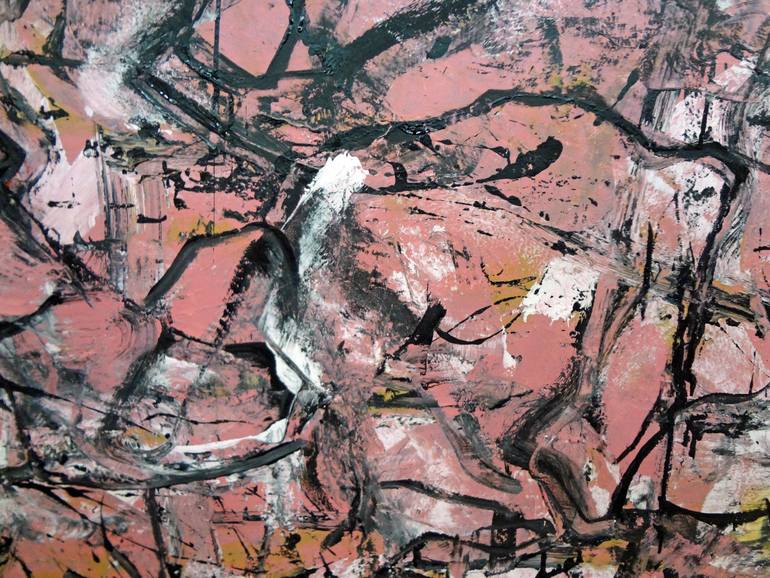Original Abstract Expressionism Abstract Painting by Matthew Dibble