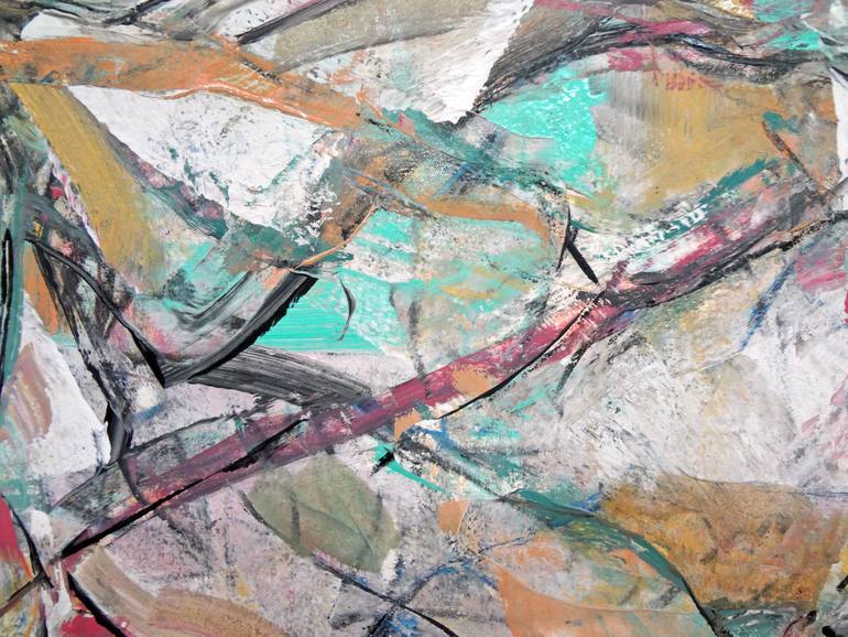Original Abstract Expressionism Abstract Painting by Matthew Dibble
