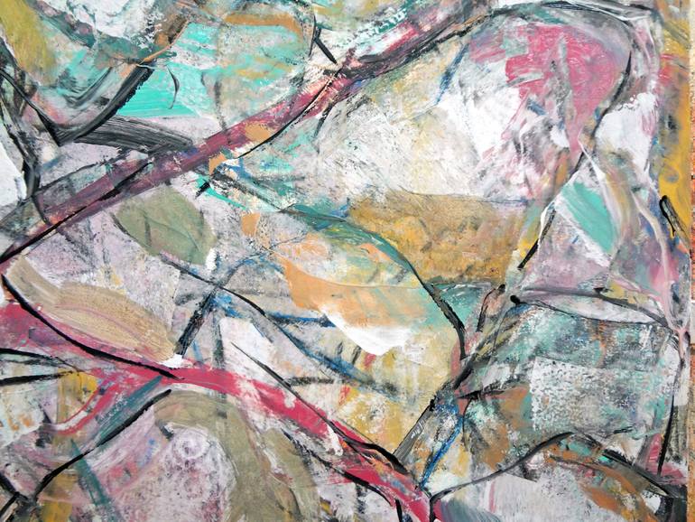 Original Abstract Expressionism Abstract Painting by Matthew Dibble