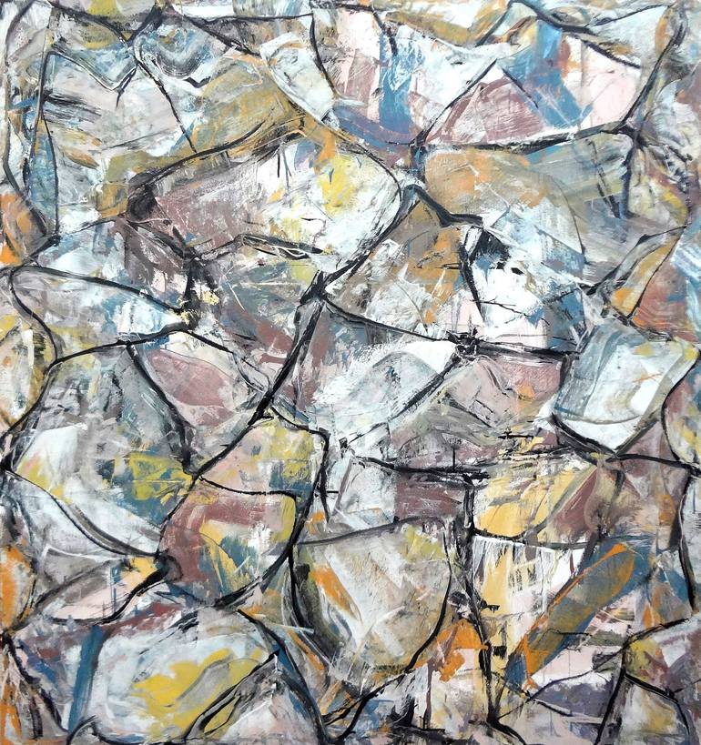 Original Abstract Expressionism Abstract Paintings by Matthew Dibble