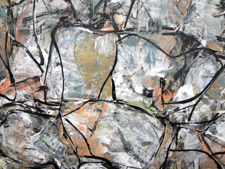 Original Abstract Expressionism Abstract Painting by Matthew Dibble