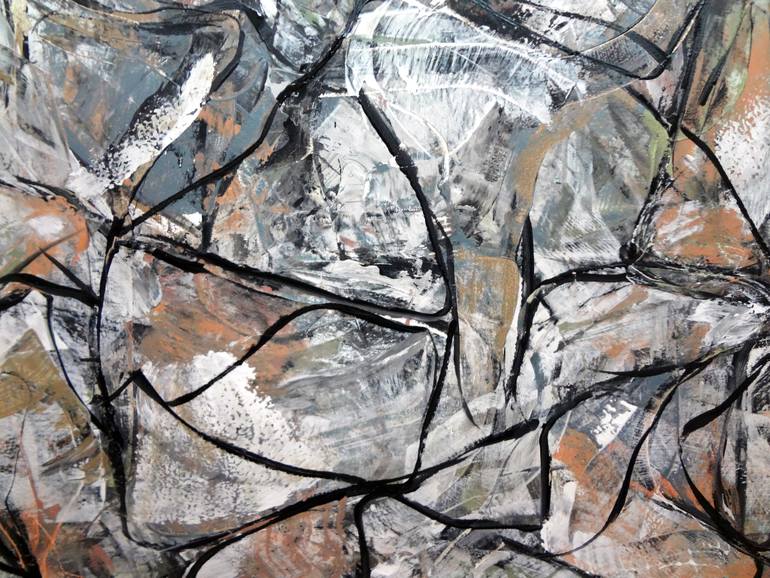 Original Abstract Expressionism Abstract Painting by Matthew Dibble