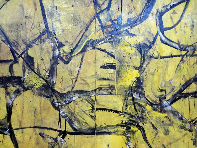 Original Abstract Expressionism Abstract Painting by Matthew Dibble