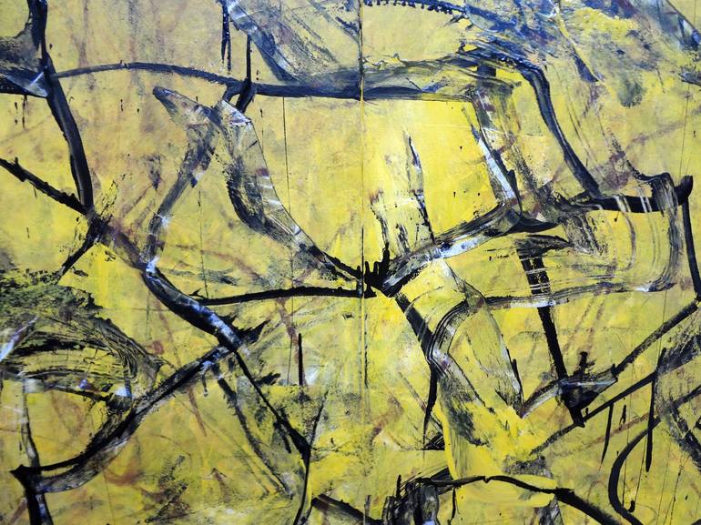 Original Abstract Expressionism Abstract Painting by Matthew Dibble