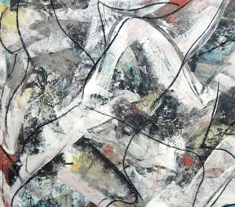 Original Abstract Expressionism Abstract Painting by Matthew Dibble