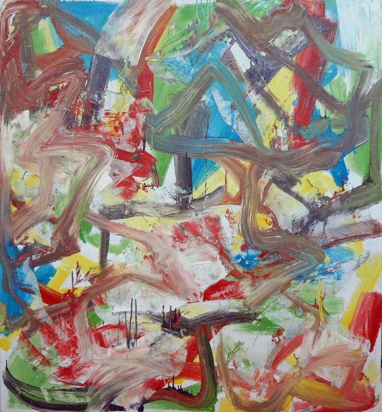 Original Abstract Expressionism Abstract Paintings by Matthew Dibble