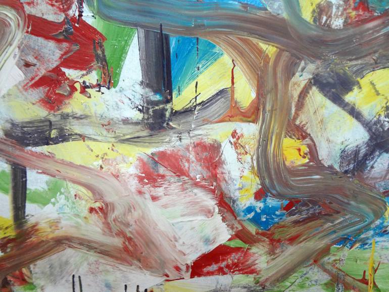 Original Abstract Expressionism Abstract Painting by Matthew Dibble