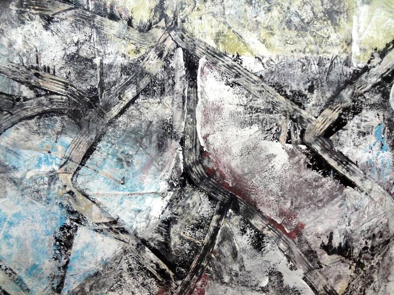 Original Abstract Expressionism Abstract Painting by Matthew Dibble