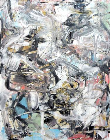 Original Abstract Expressionism Abstract Paintings by Matthew Dibble