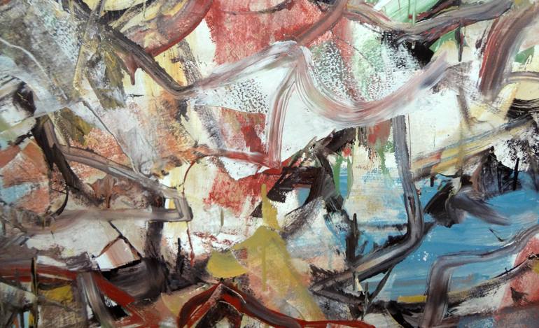 Original Abstract Expressionism Abstract Painting by Matthew Dibble