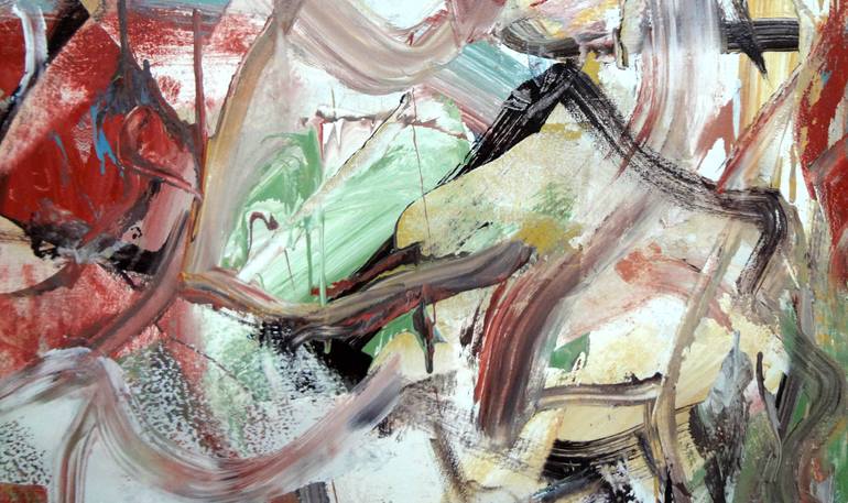 Original Abstract Expressionism Abstract Painting by Matthew Dibble