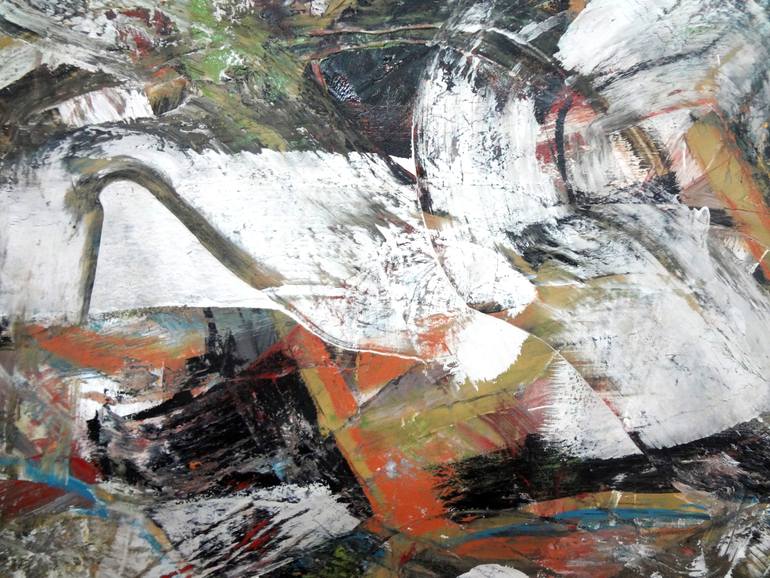 Original Abstract Expressionism Abstract Painting by Matthew Dibble