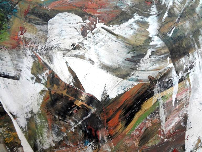 Original Abstract Expressionism Abstract Painting by Matthew Dibble