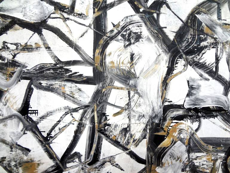 Original Abstract Expressionism Abstract Painting by Matthew Dibble