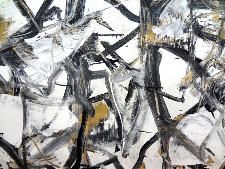 Original Abstract Expressionism Abstract Painting by Matthew Dibble