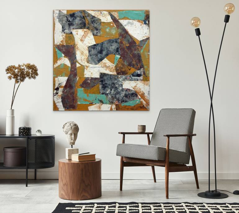Original Abstract Expressionism Abstract Painting by Matthew Dibble