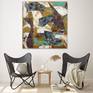 In a curated space.