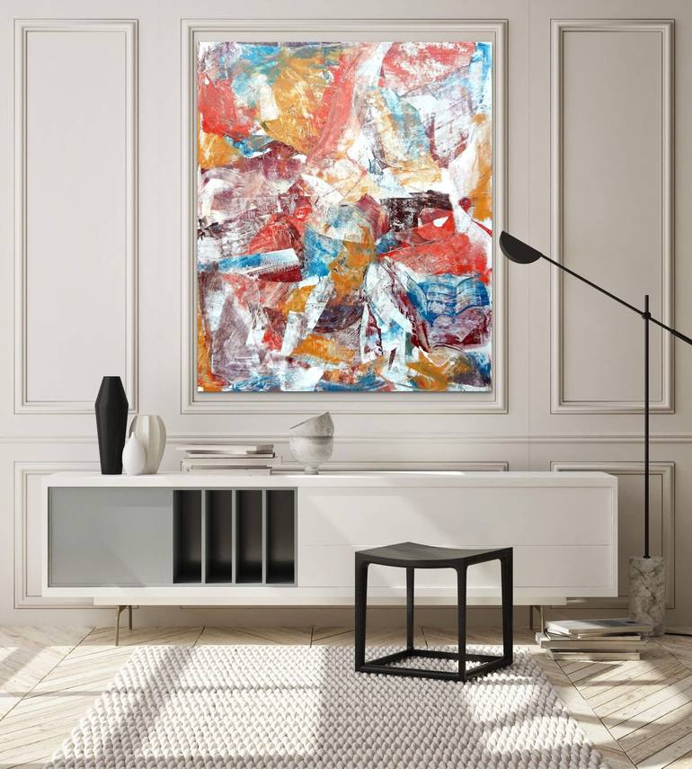 Original Abstract Expressionism Abstract Painting by Matthew Dibble