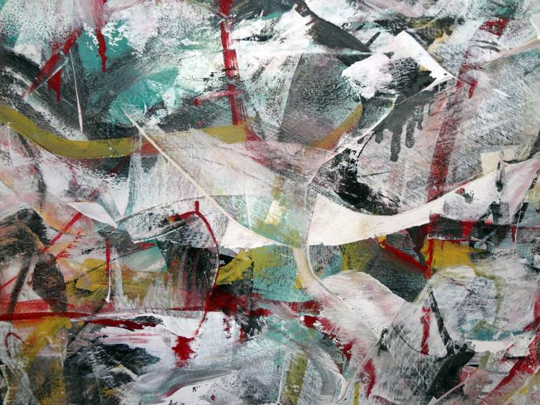 Original Abstract Expressionism Abstract Painting by Matthew Dibble