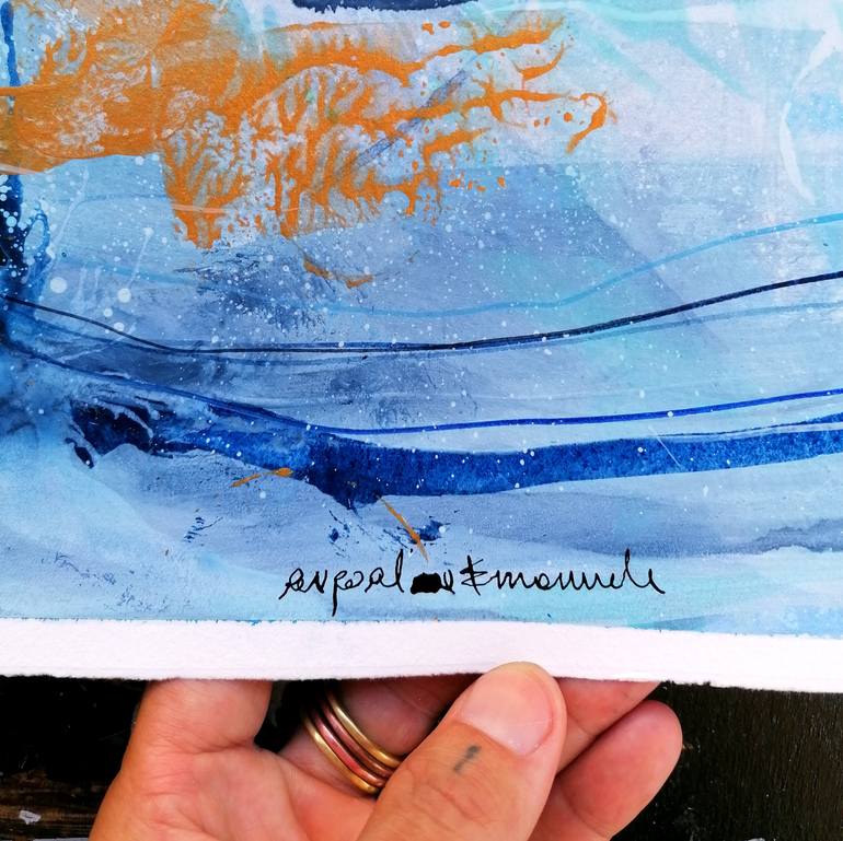 Original Abstract Painting by Emanuele Bevilacqua