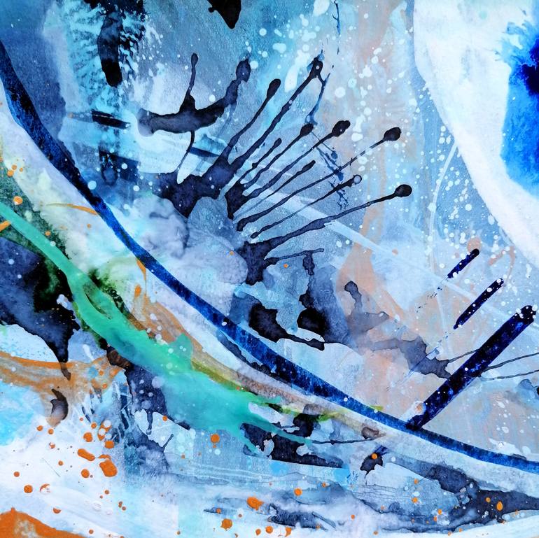 Original Abstract Painting by Emanuele Bevilacqua