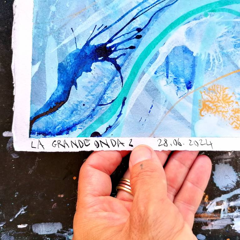 Original Abstract Painting by Emanuele Bevilacqua