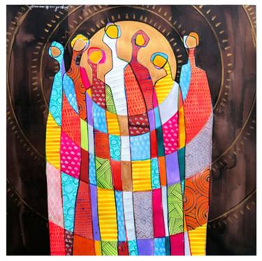Original Surrealism Women Painting by Emanuele Bevilacqua