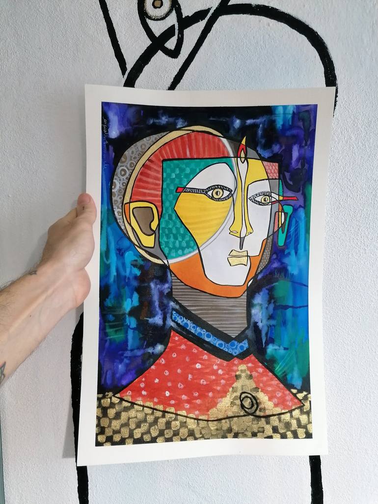 Original Surrealism Culture Painting by Emanuele Bevilacqua