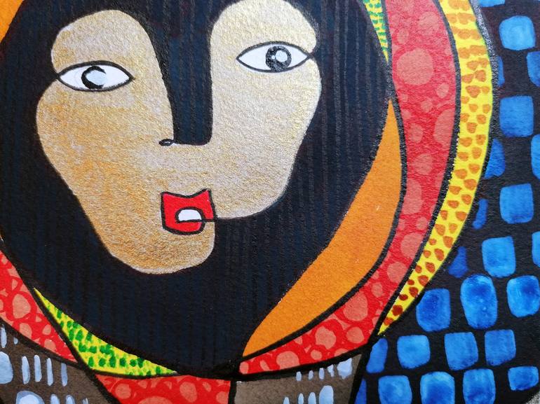 Original Expressionism People Painting by Emanuele Bevilacqua