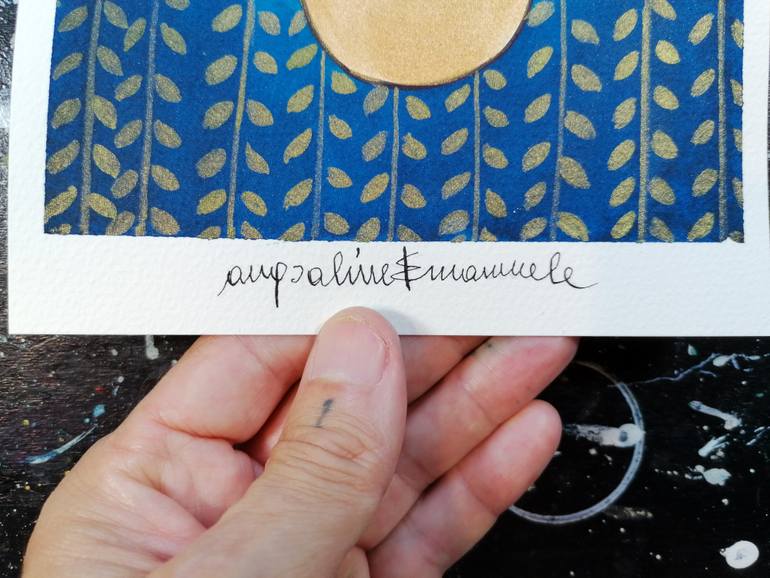 Original Surrealism Women Painting by Emanuele Bevilacqua