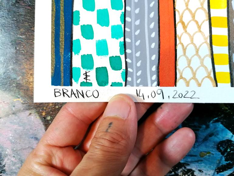 Original Folk People Painting by Emanuele Bevilacqua