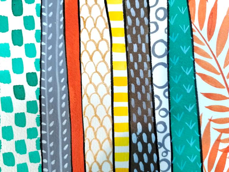 Original Folk People Painting by Emanuele Bevilacqua