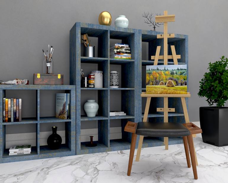 Original Figurative Landscape Painting by Tatiana Karchevskaya