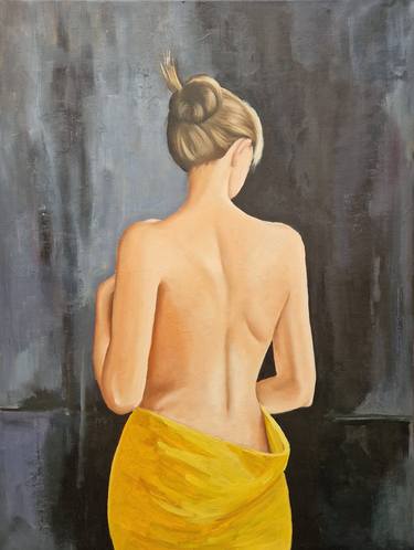 Original Expressionism Nude Paintings by Tatiana Karchevskaya