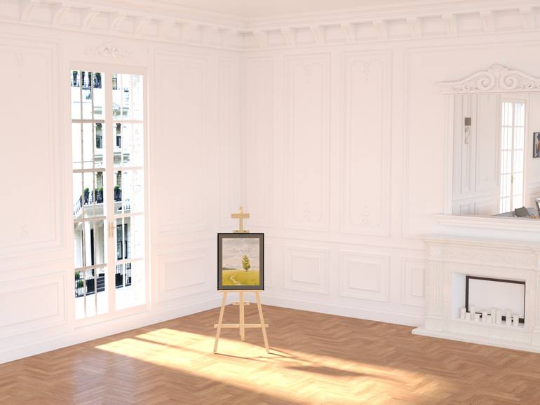 Original Figurative Landscape Painting by Tatiana Karchevskaya