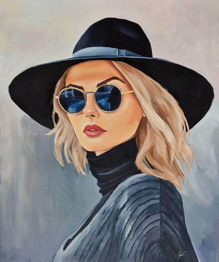 Print of Figurative Women Paintings by Tatiana Karchevskaya