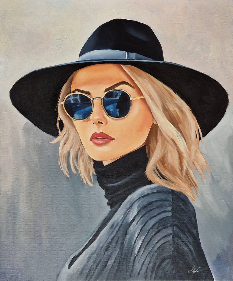 Original Figurative Women Painting by Tatiana Karchevskaya