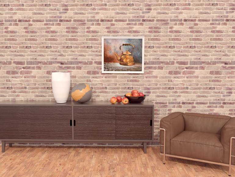 Original Conceptual Still Life Painting by Tatiana Karchevskaya