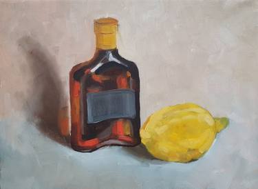 Whiskey and lemon thumb