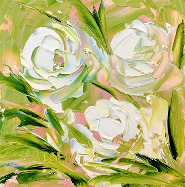 Abstract painting / Abstract A-201 - Floral Painting thumb