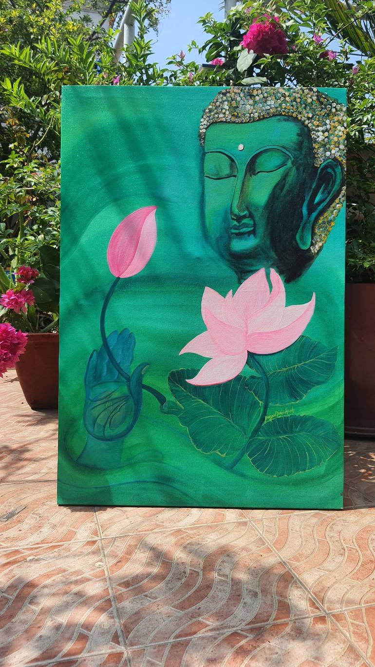 Original Contemporary Religious Painting by Payal Prakash