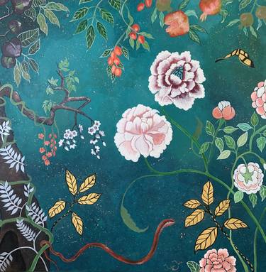 Original Botanic Paintings by Maggie Darte