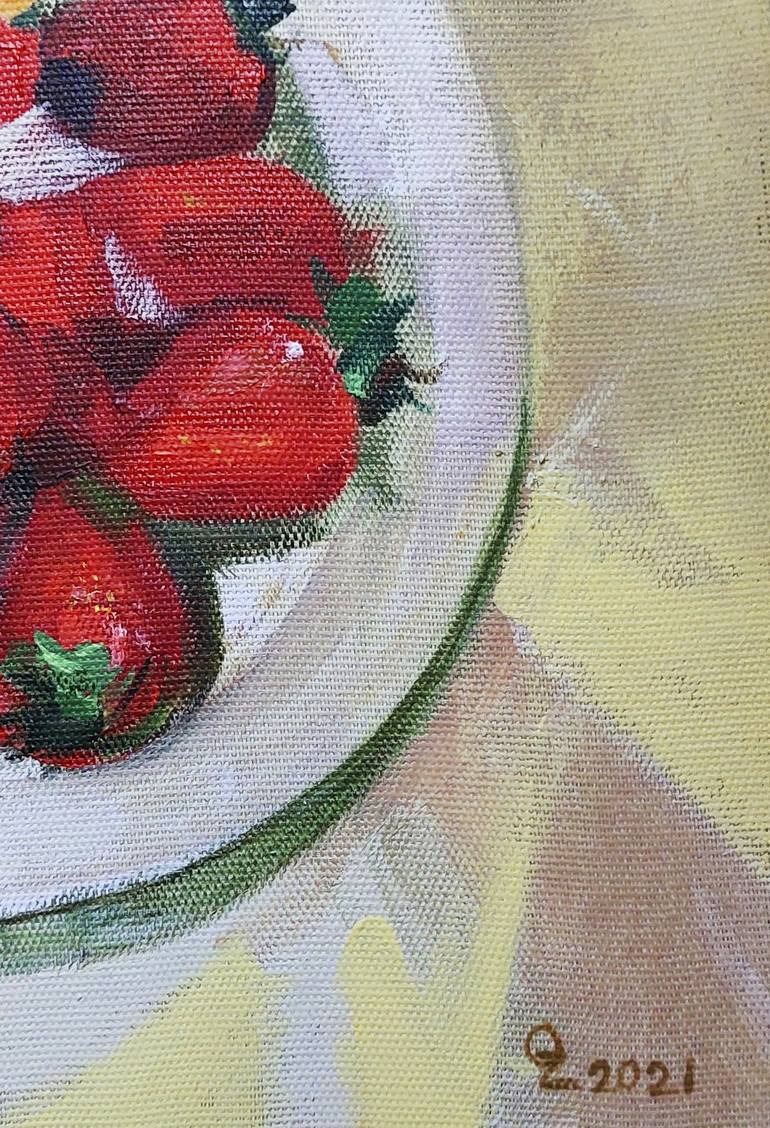 Original Fine Art Still Life Painting by Olga Zachepilo