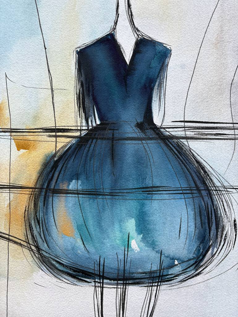 Original Abstract Women Painting by Ana Ozz
